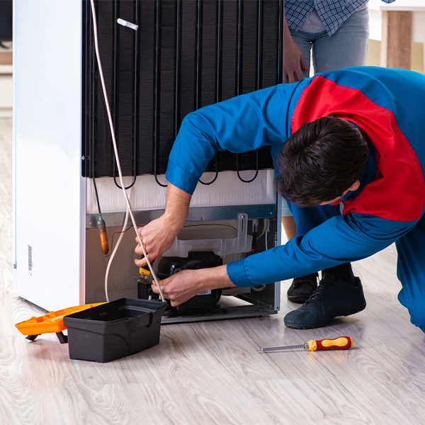 how long does it usually take to repair a refrigerator in Carr